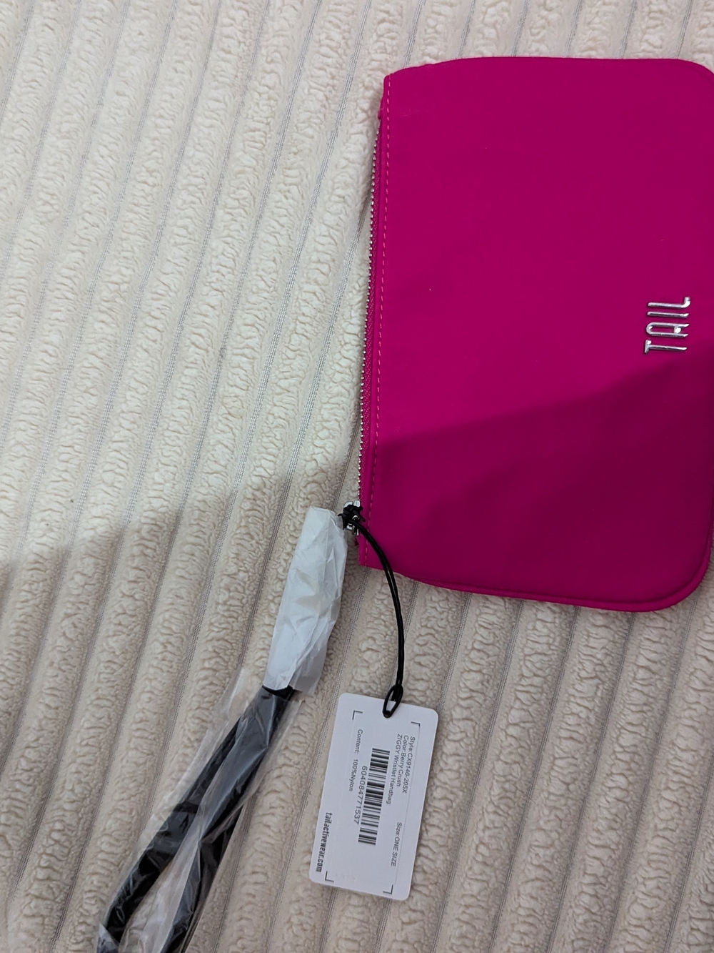Tail Hot Pink Tail Pouch   with Wrist Strap
